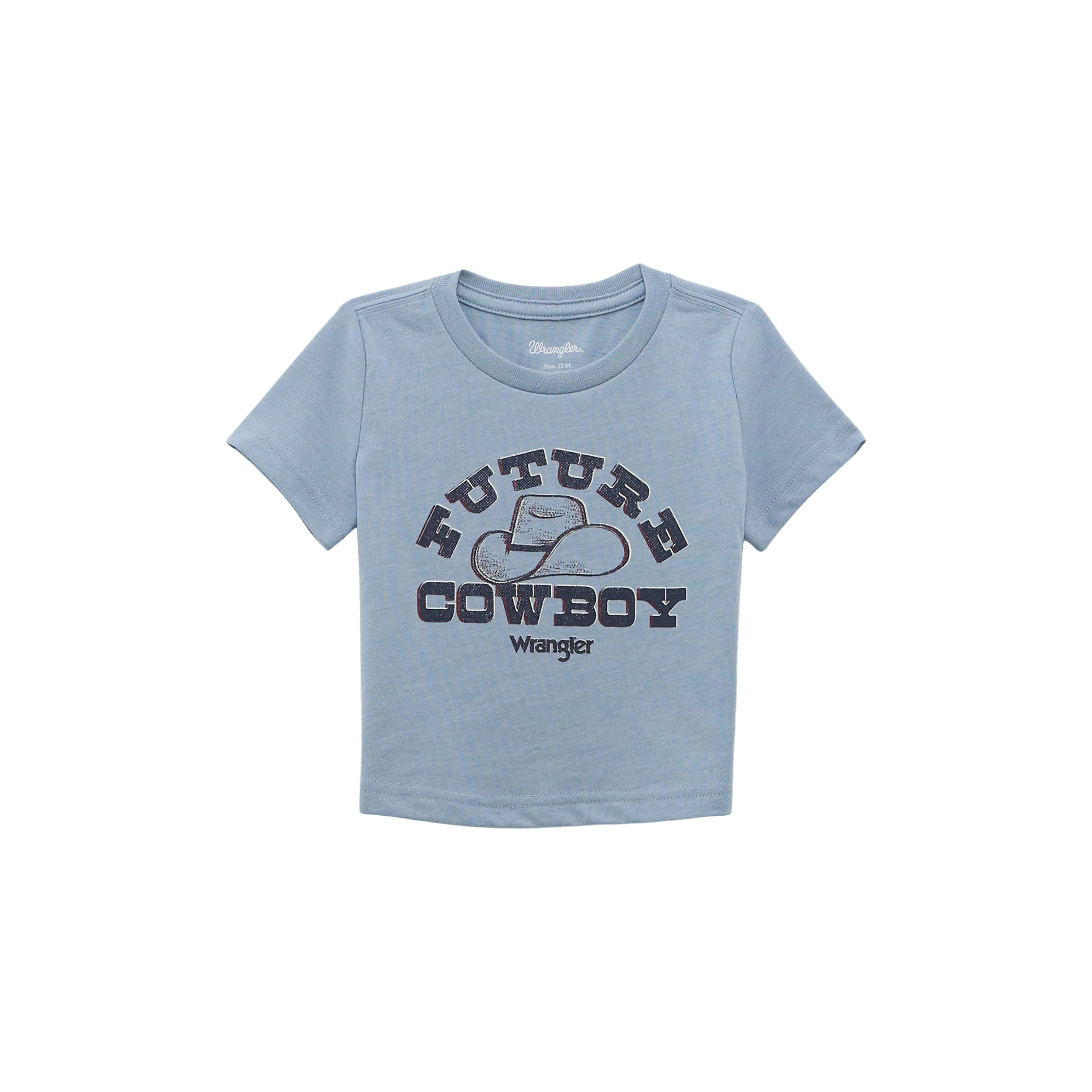 Boy's Wrangler Ashley Blue Heather T-shirt 112368710