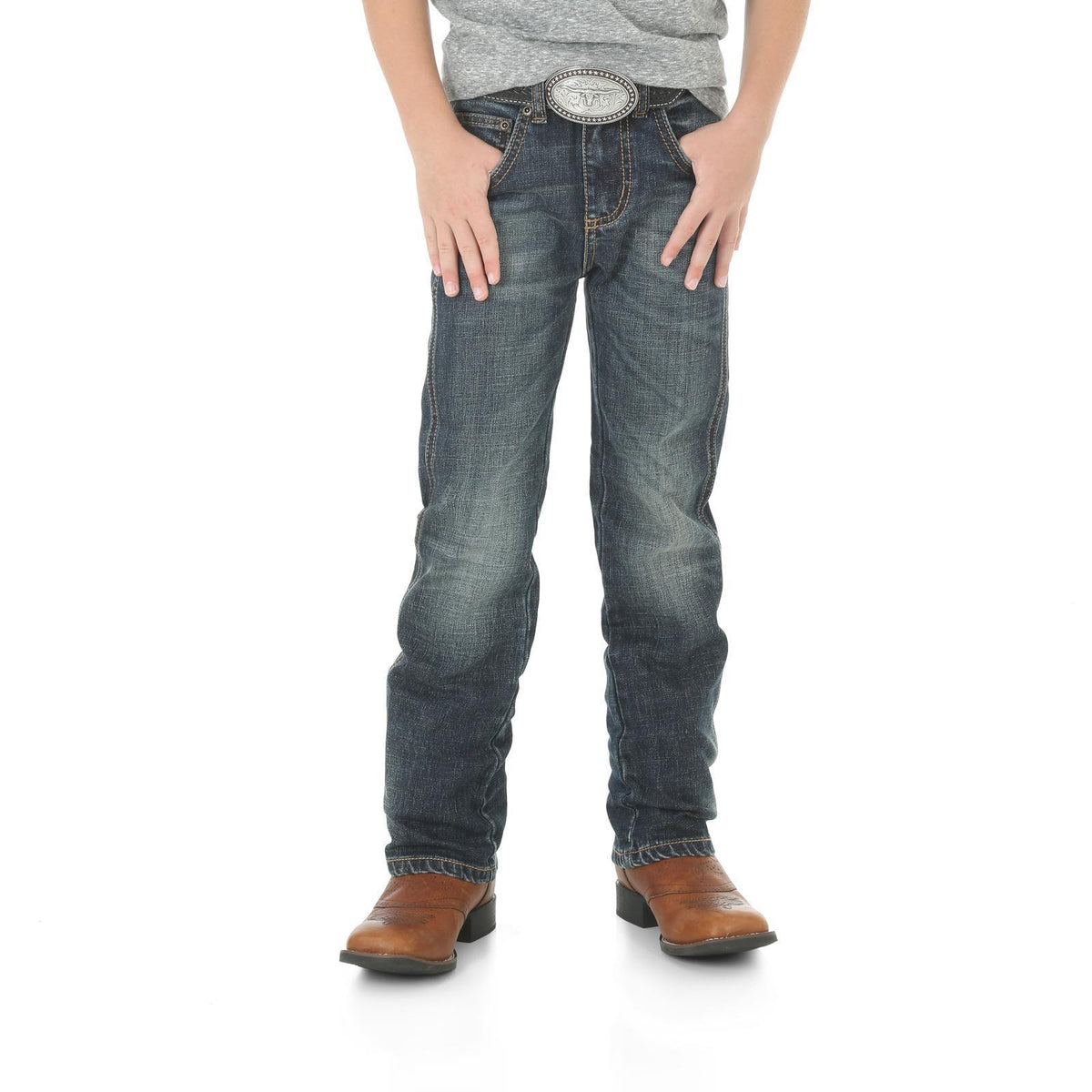 Boy's Wrangler Bozeman Retro Slim Straight Jean 1088JWZBZ - Crazy House Western Wear