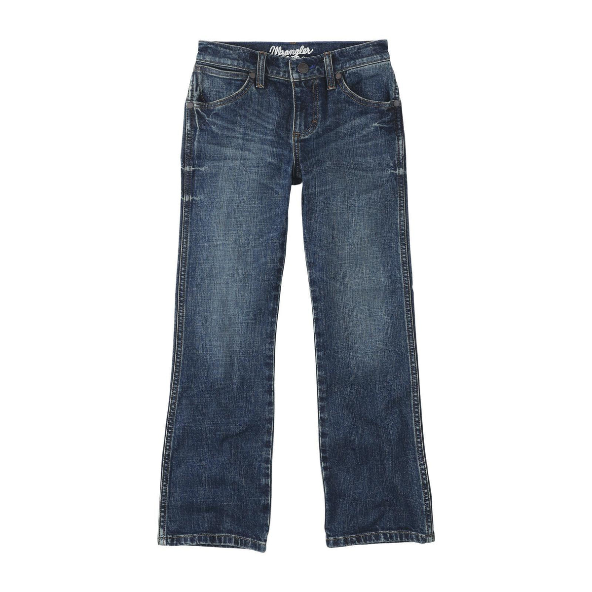 Boy's Wrangler Layton Retro Slim Boot Cut Jean 112336145 - Crazy House Western Wear