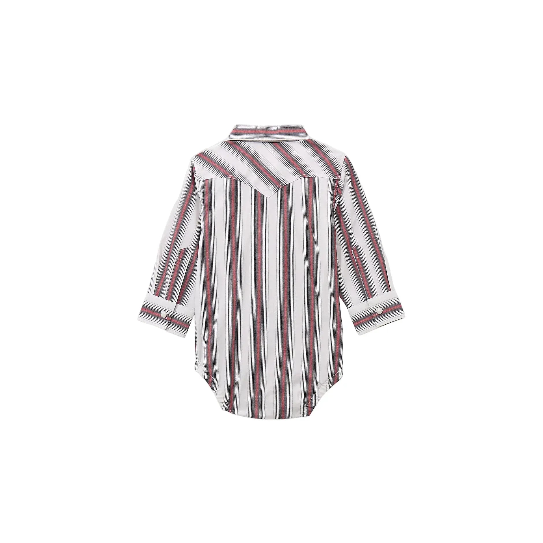 Boy's Wrangler Long Sleeve Western Snap Bodysuit