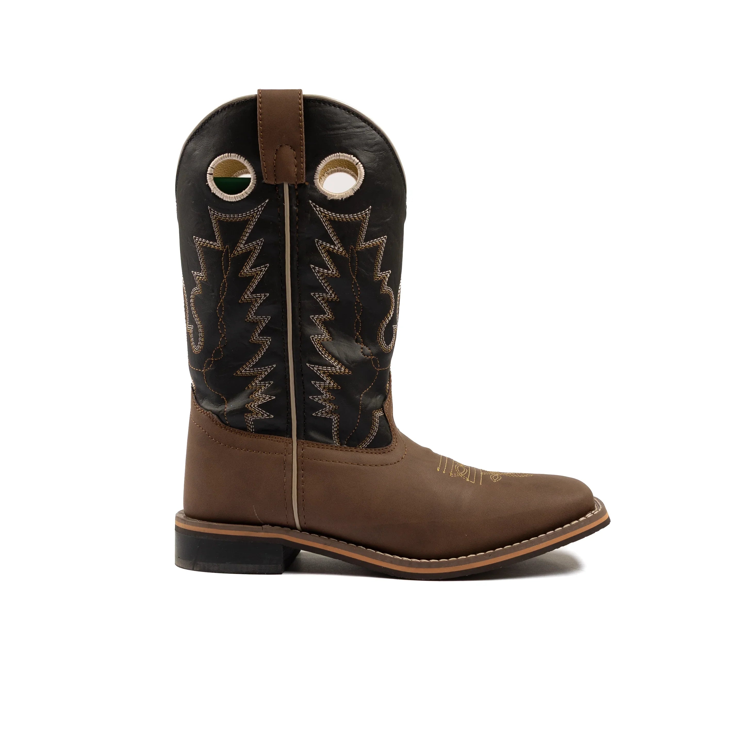 Boy's Youth Smoky Mountain Blaze Square Toe Western Boots