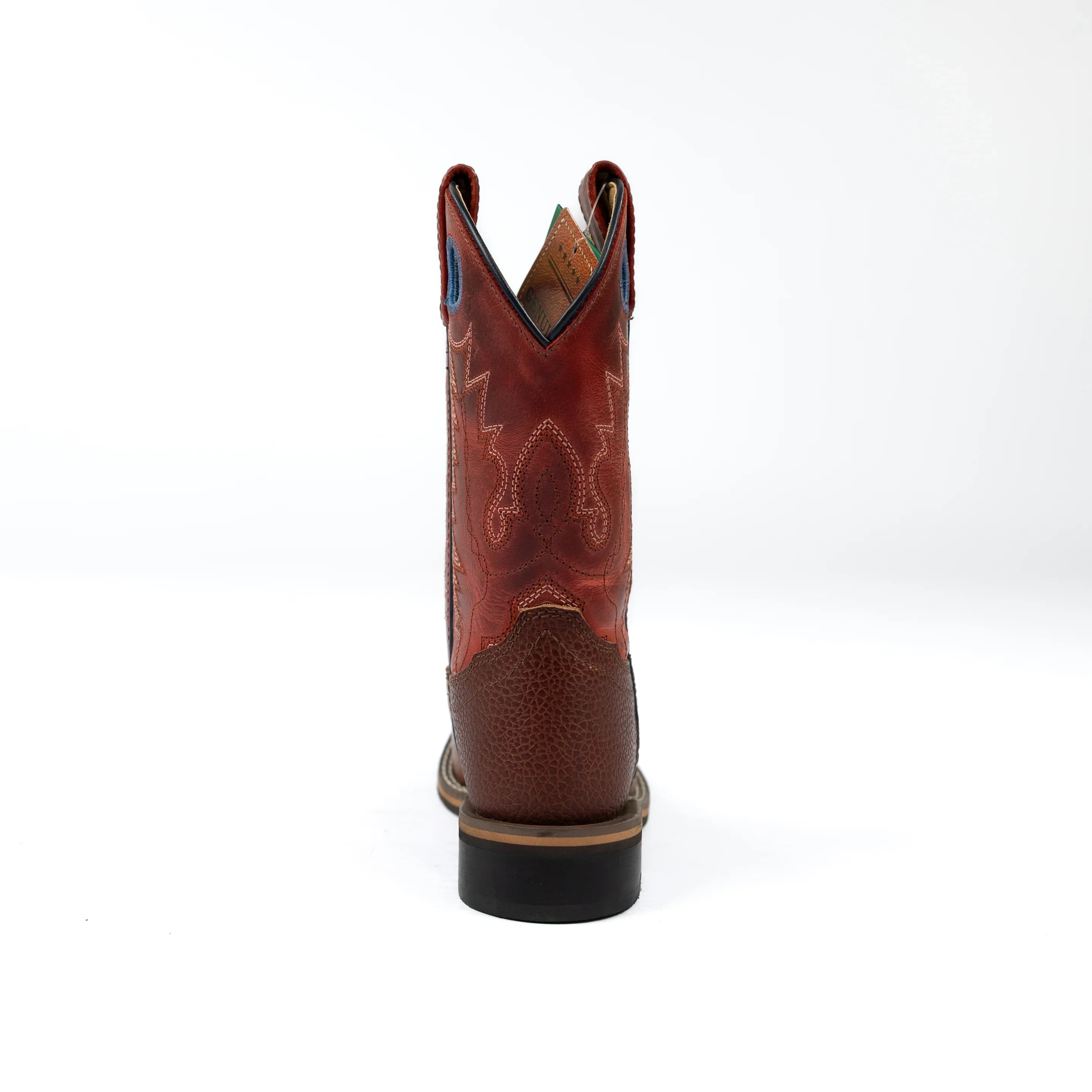 Boy's Youth Smoky Mountain Red Square Toe Boots 3752Y