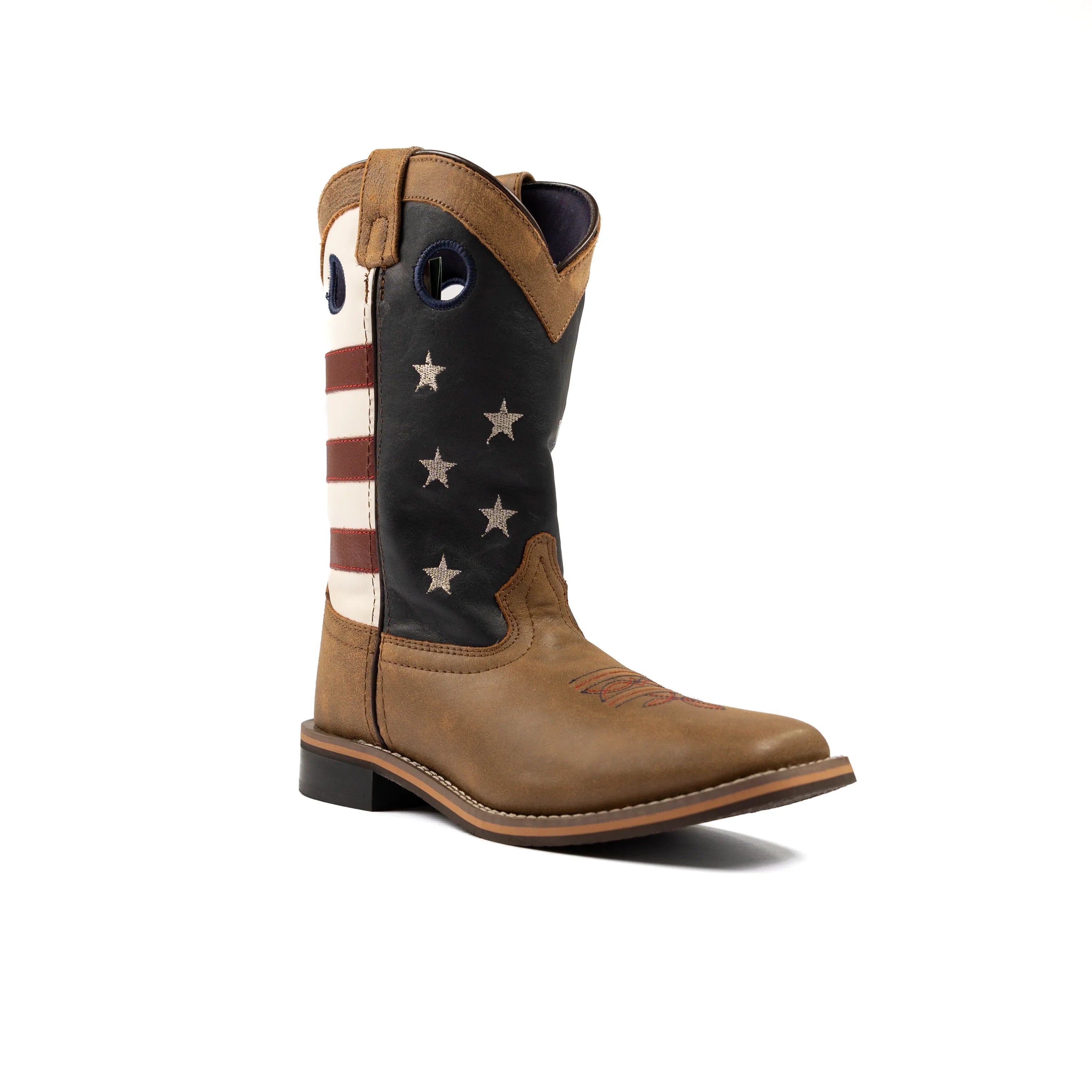 Boy's Youth Smoky Mountain Stars and Stripes Boots