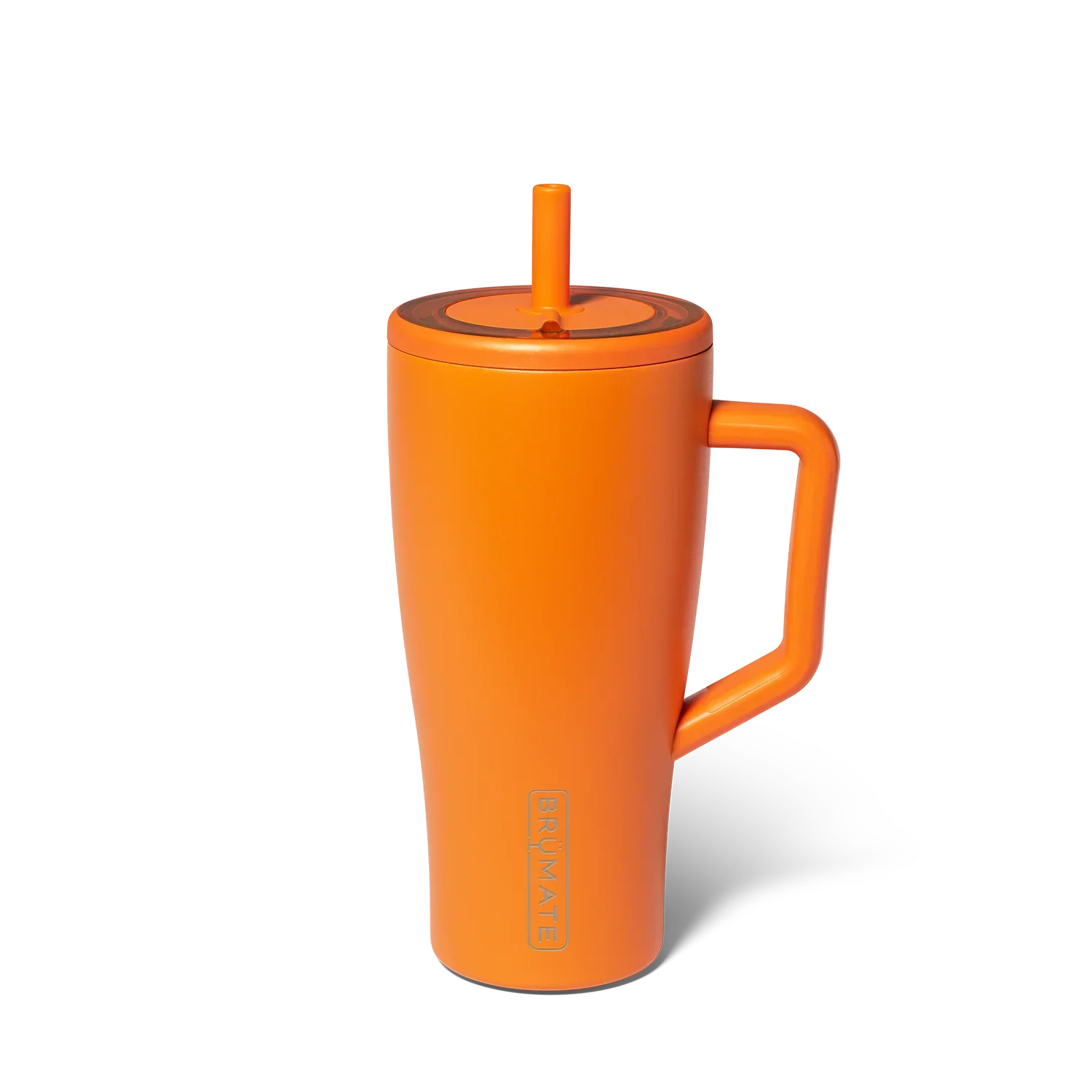 Brumate Era 30oz Clementine Straw Tumbler DWER30CLE