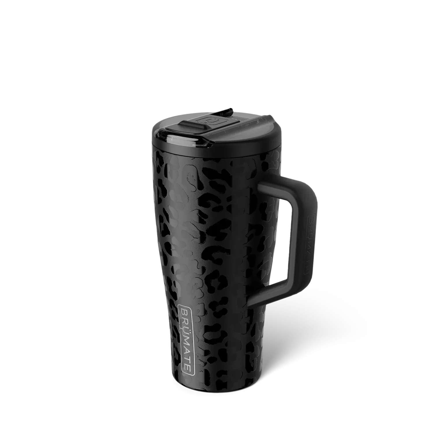 Brumate Era Flip 30oz Onyx Leopard Spill Proof Tumbler DWEF30OXL