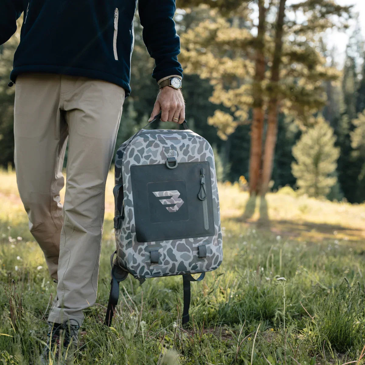 Burlebo Classic Deer Camo Waterproof Backpack