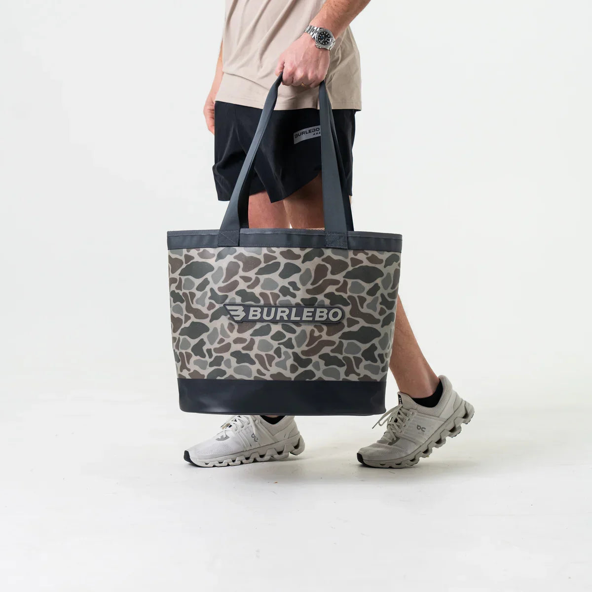 Burlebo Classic Deer Camo Waterproof Tote Bag UTB-CDC