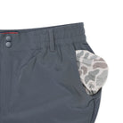 Men's Burlebo Everyday Short - River Rock Grey - Classic Deer Camo Pocket ES-RRG-CDC - Crazy House Western Wear