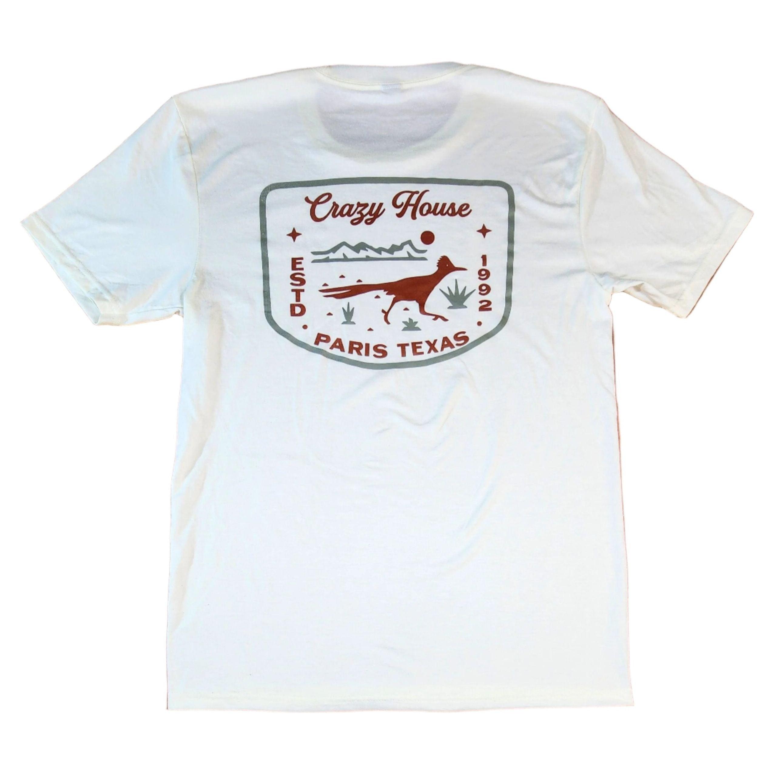 Crazy House Roadrunner Rust T-Shirt - Crazy House Western Wear