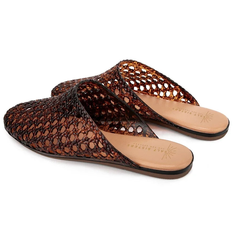Women's Tortoise Goldie Mule Jelly Water Shoes