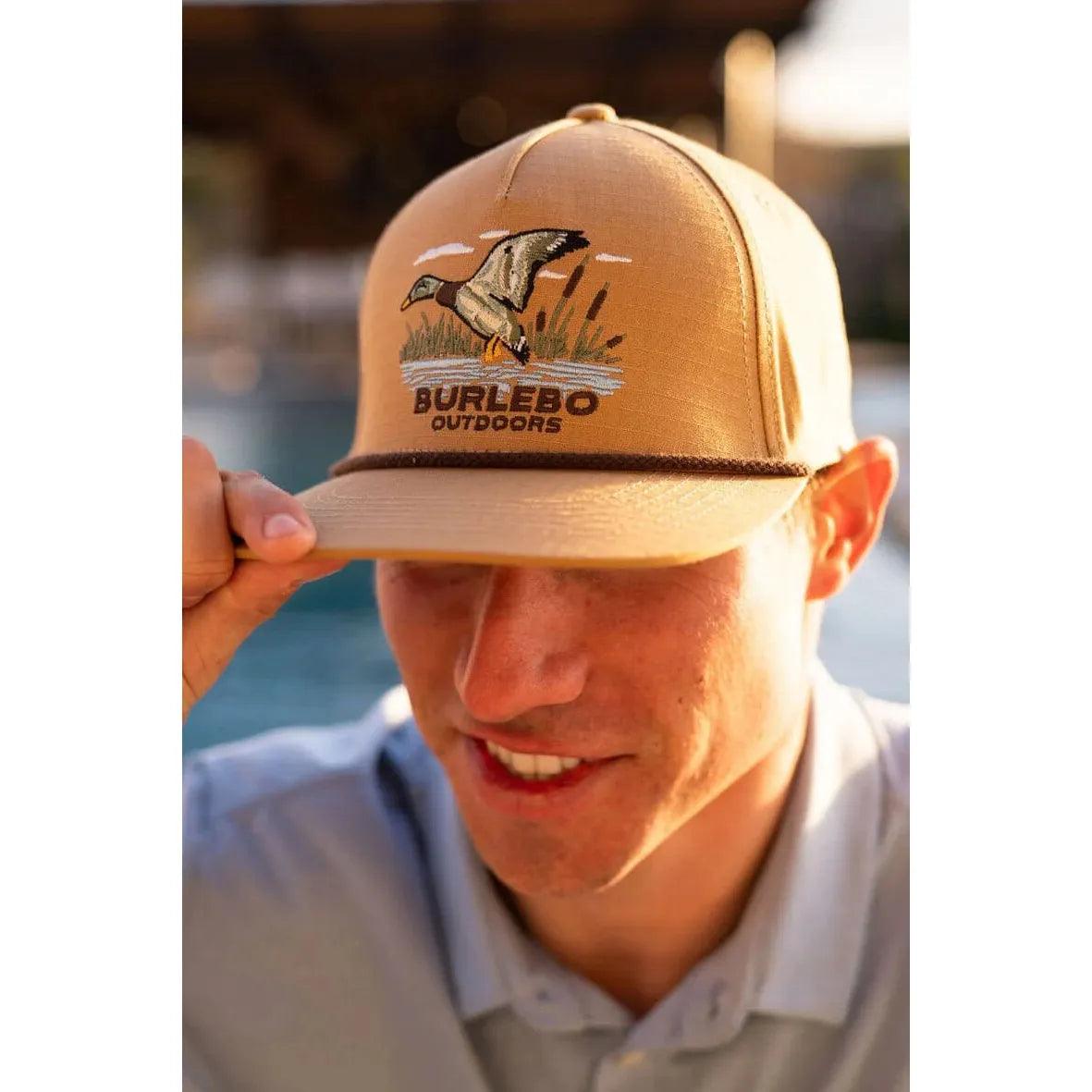 Burlebo Duck On Pond Cap DUCKONPOND-CYTN - Crazy House Western Wear