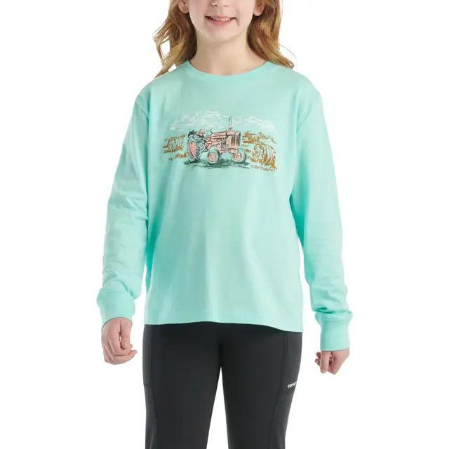 Girl's Carhartt Long Sleeve Graphic T-Shirts CA7065-A36 - Crazy House Western Wear