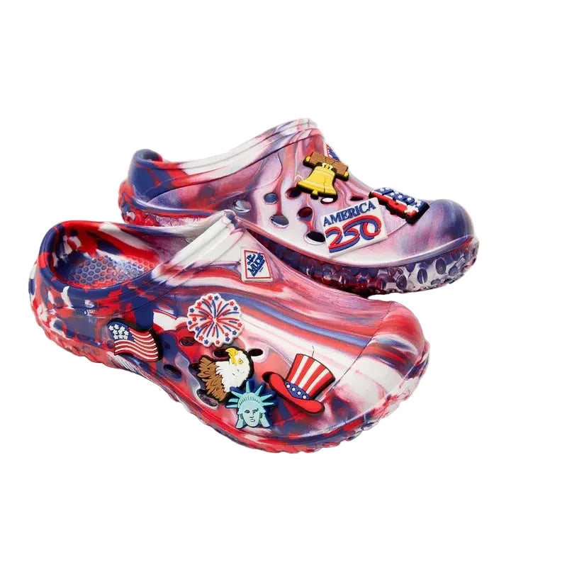 Children's Muck Boots American Swirl Muckster Lite Liberty Clogs MMLCCUSS