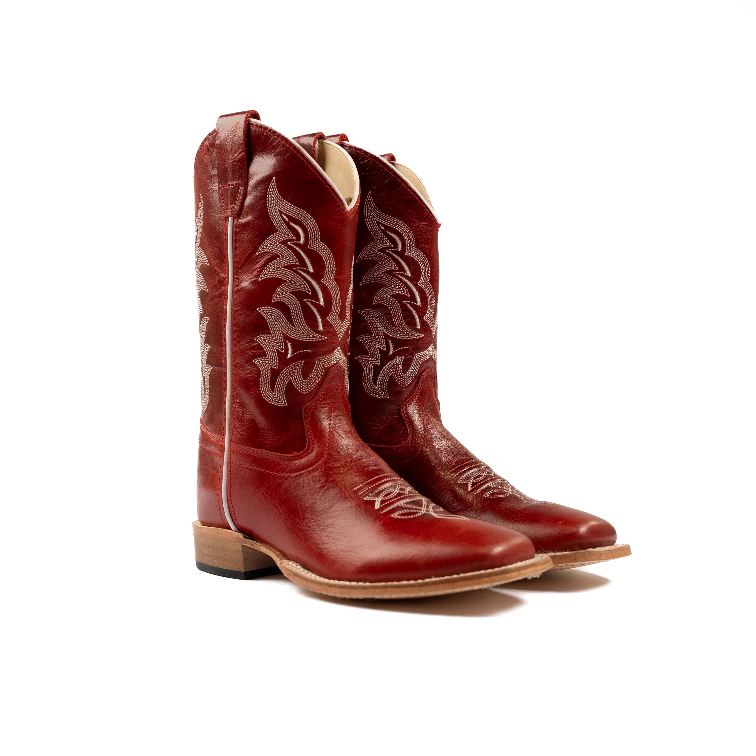 Children's Old West Red Western Boot BSC1995