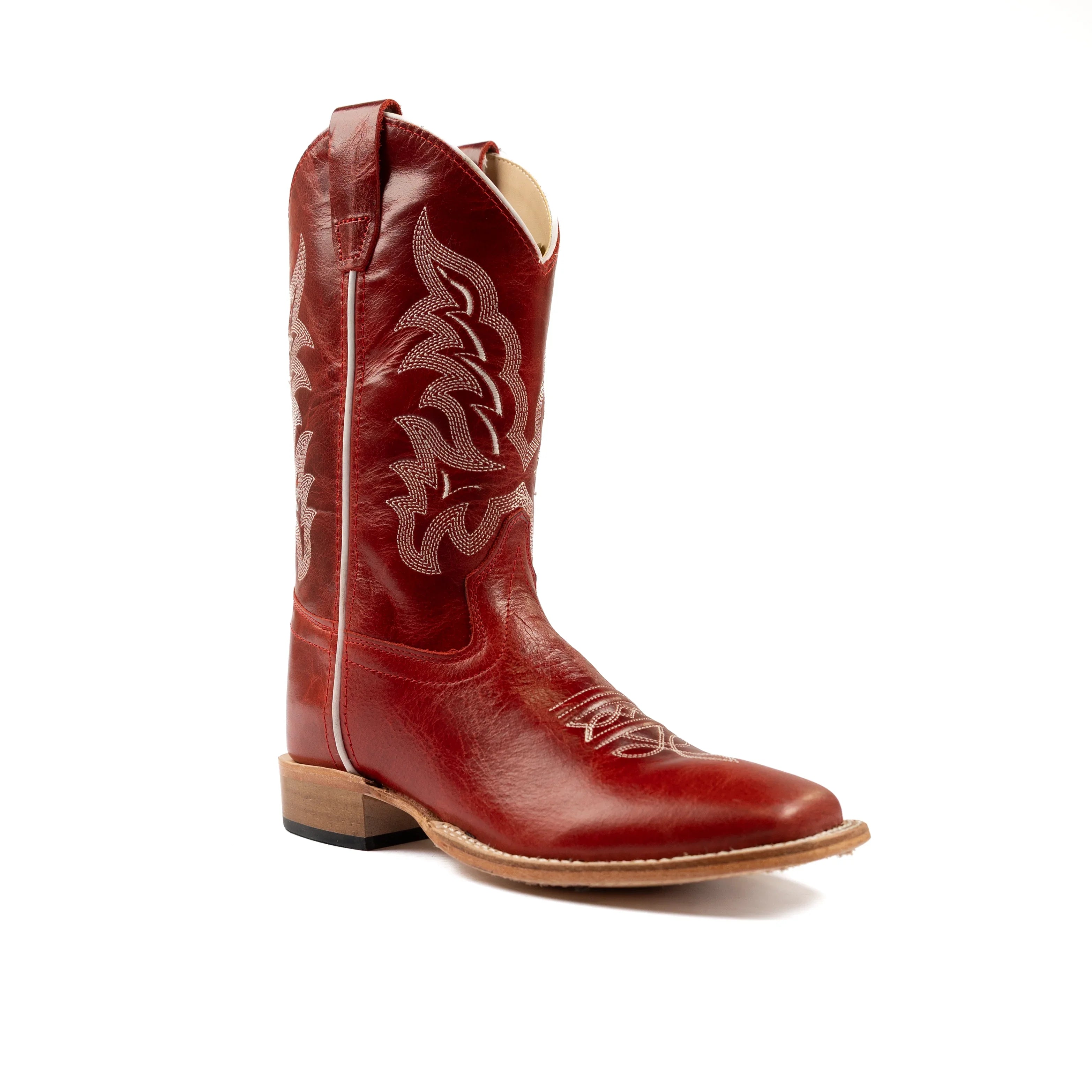 Children's Old West Red Western Boot BSC1995