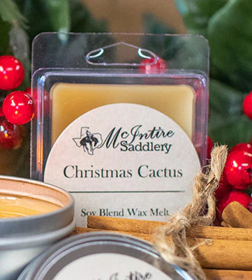 McIntire Saddlery Christmas Cactus Wax Melt