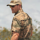 Men's Poncho "The Cordoba" Button Up Short Sleeve Shirt