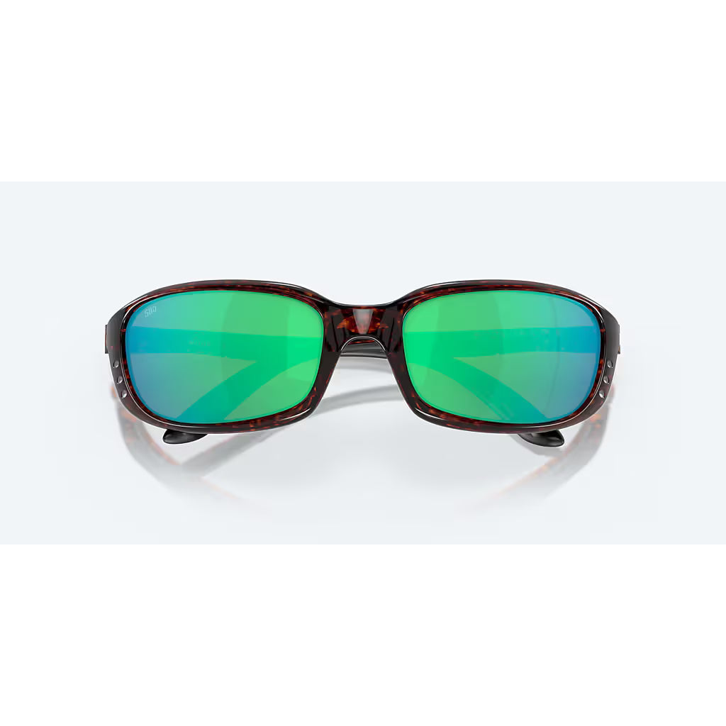 Costa Brine Tortoise and Green Mirror Polarized Sunglasses 06S9017-10TT