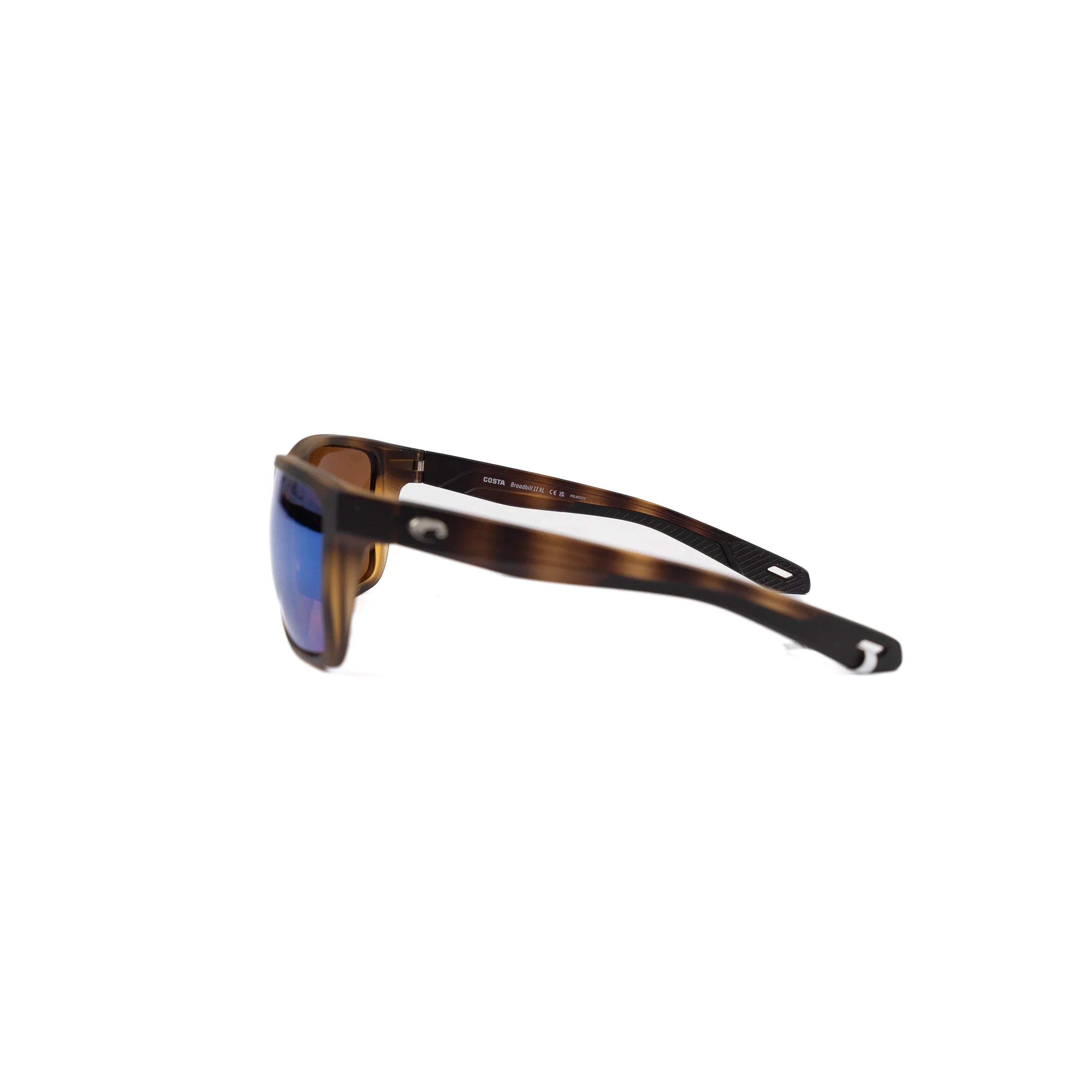 Costa Broadbill II XL Matte Tortoise Frame with Green Polarized Lenses 06S9135-91350762