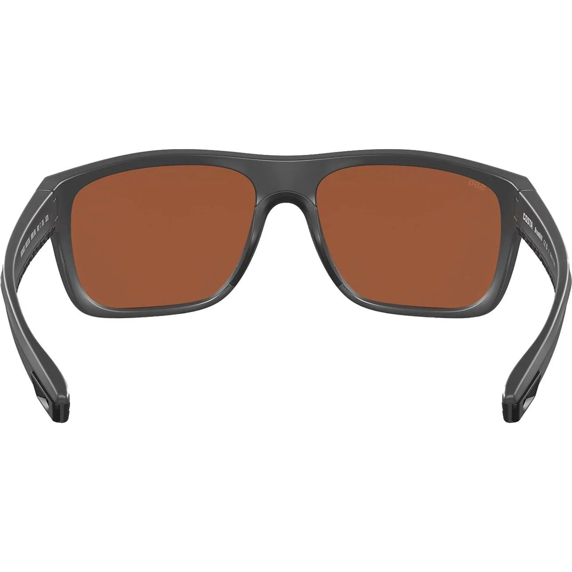 Costa Broadbill Matte Gray with Green Polarized Lenses 06S9021-3661