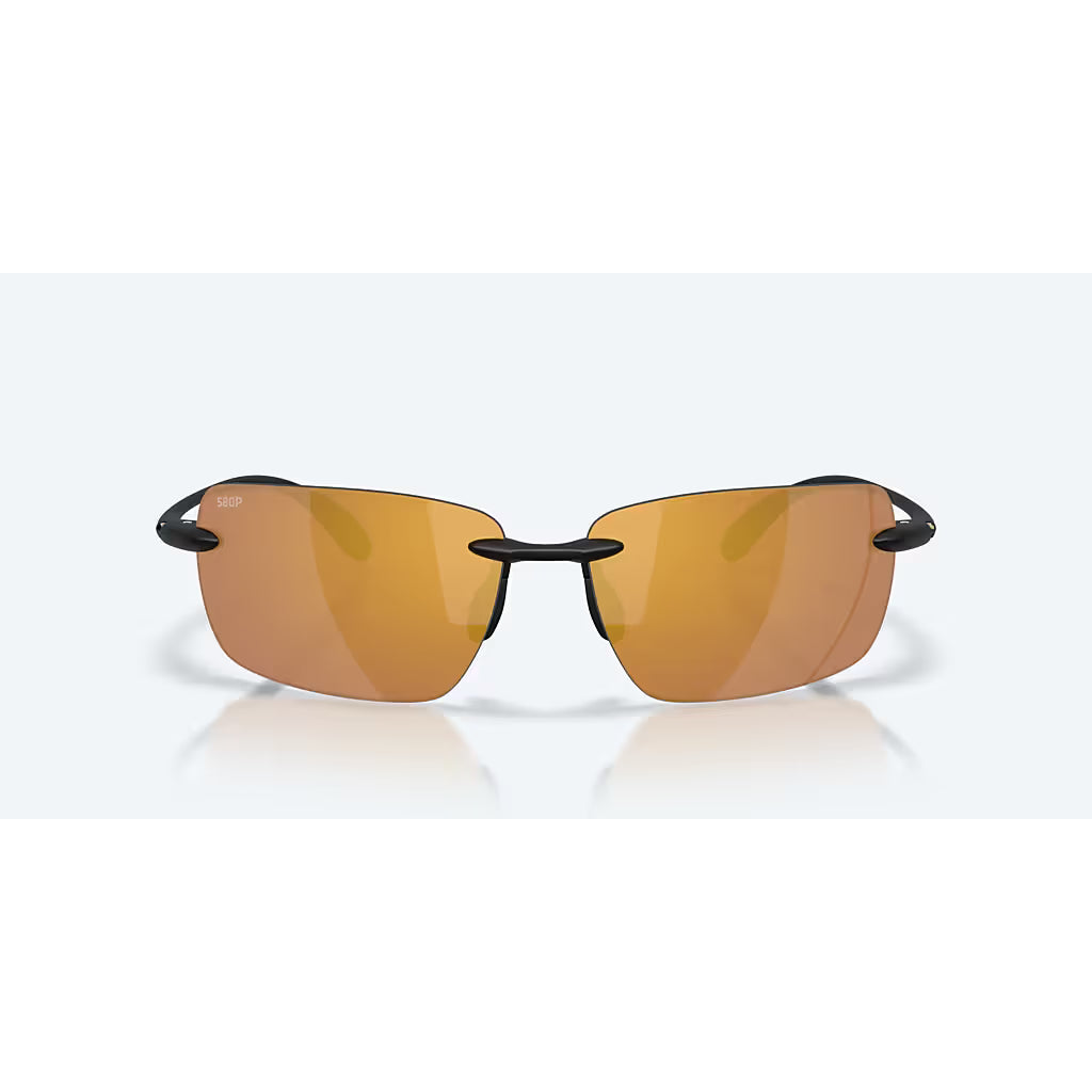 Costa Gulf Shore Matte Black With Gold Mirror Sunglasses 06S9074-90740566