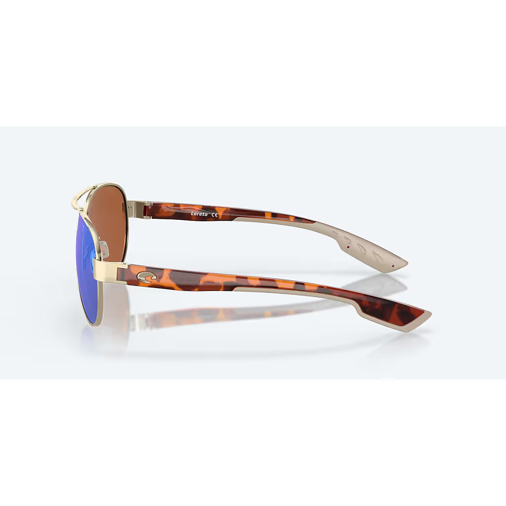Costa Loreto Rose Gold with Green Polarized Lenses 06S4006-RG