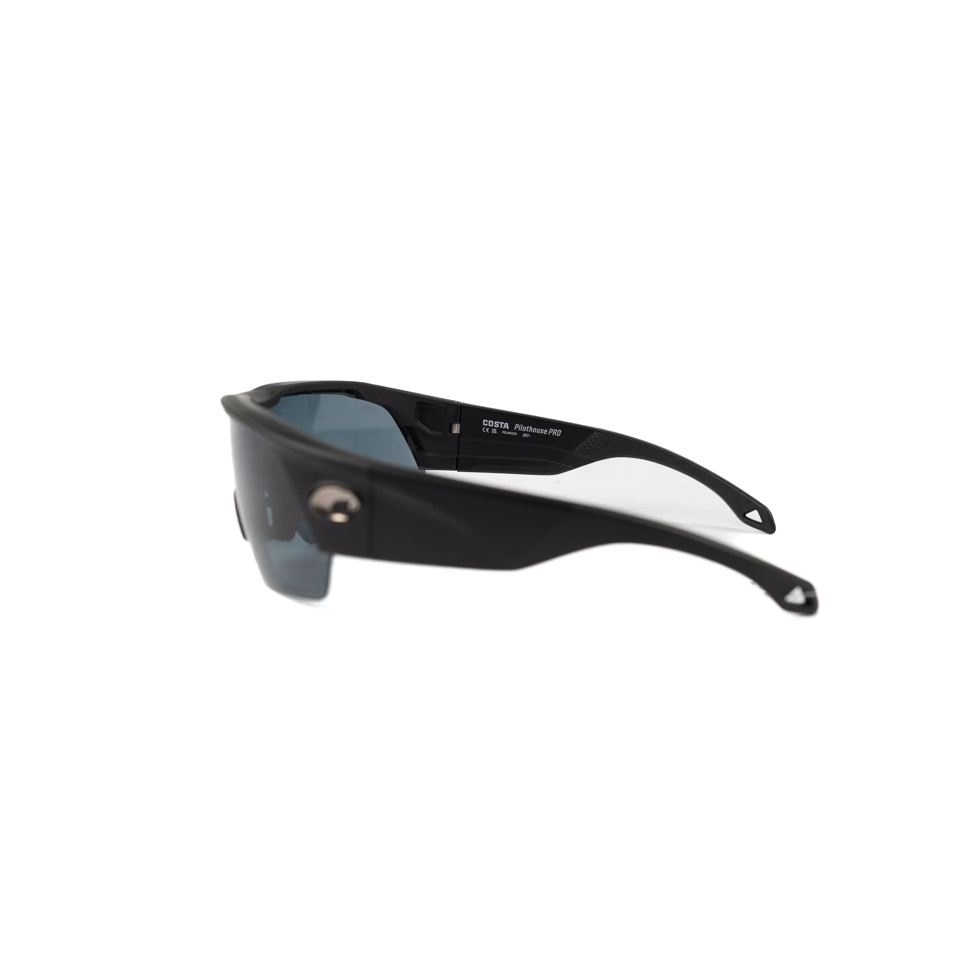 Costa Pilothouse Pro Matte Black Frames with Polarized Polycarbonate Lenses 06S9137-91370135