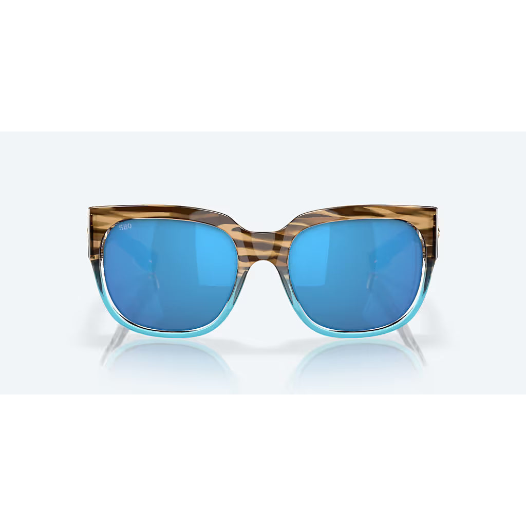 Costa Waterwoman Shiny Wahoo with Blue Polarized Lenses WTW251 OBMGLP