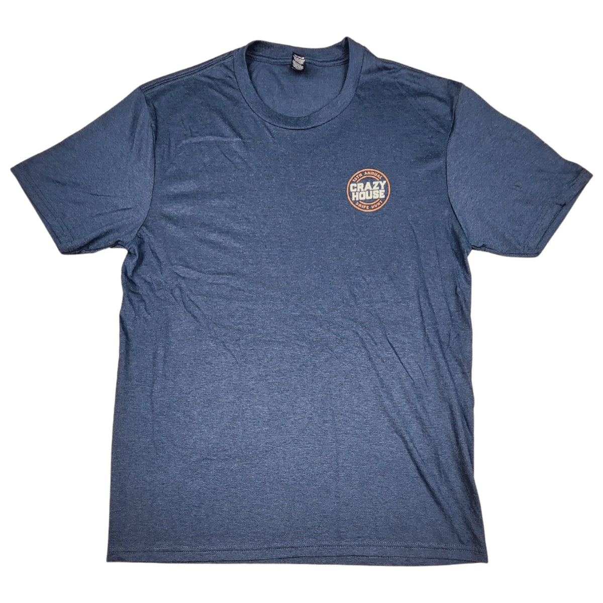 Crazy House 13th Annual Snipe Hunt T-Shirt DM-130-NEW.NVY-46383 - Crazy House Western Wear