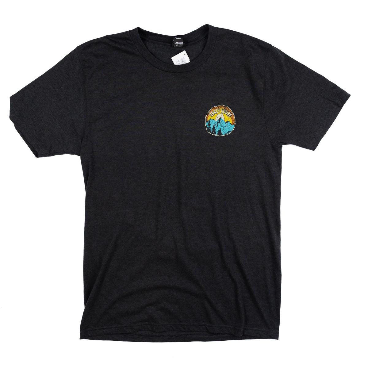 Crazy House Black Wood Grain T-shirt