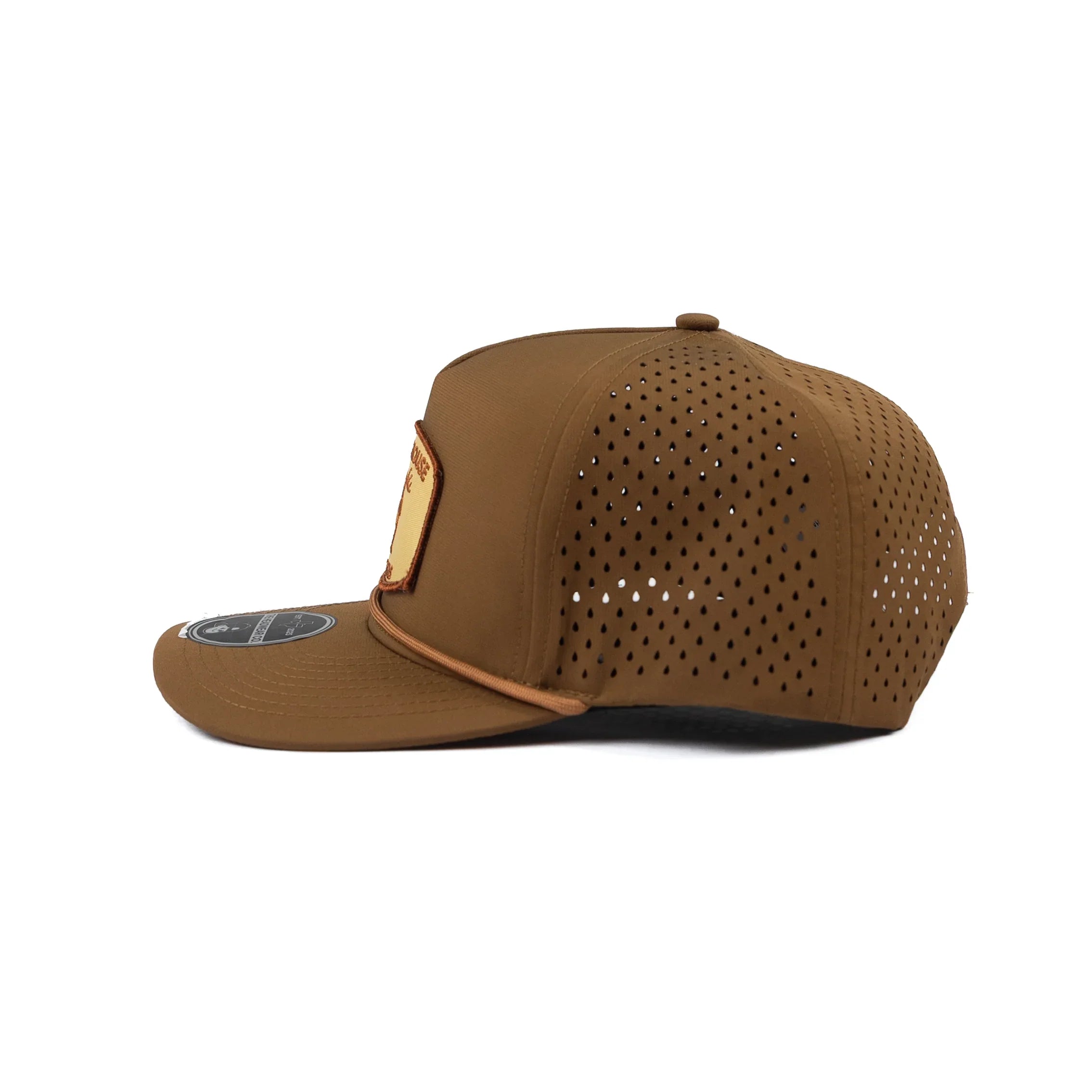 Crazy House Brown Cap with Jackalope Patch