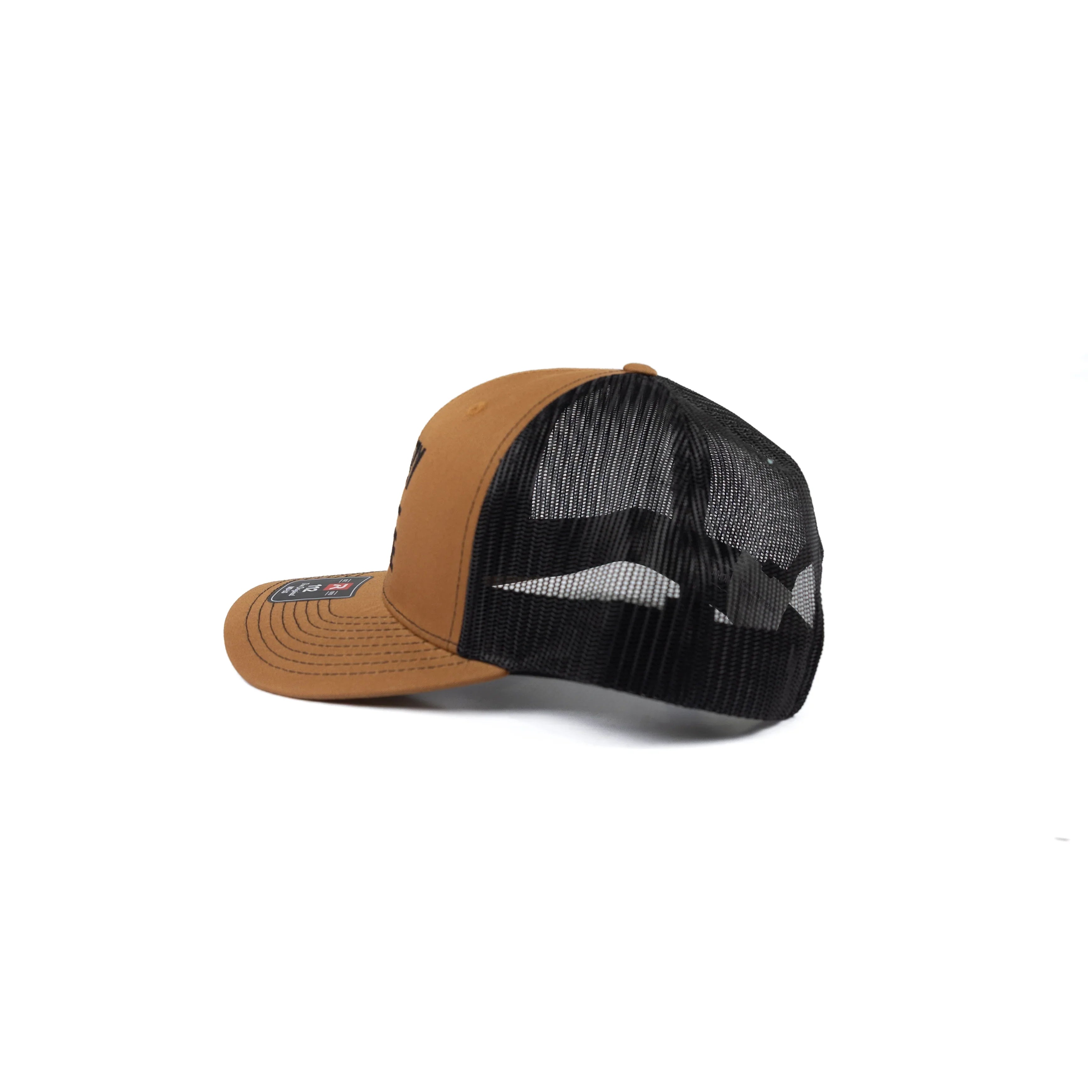 Crazy House Caramel and Black Cap with Stitching