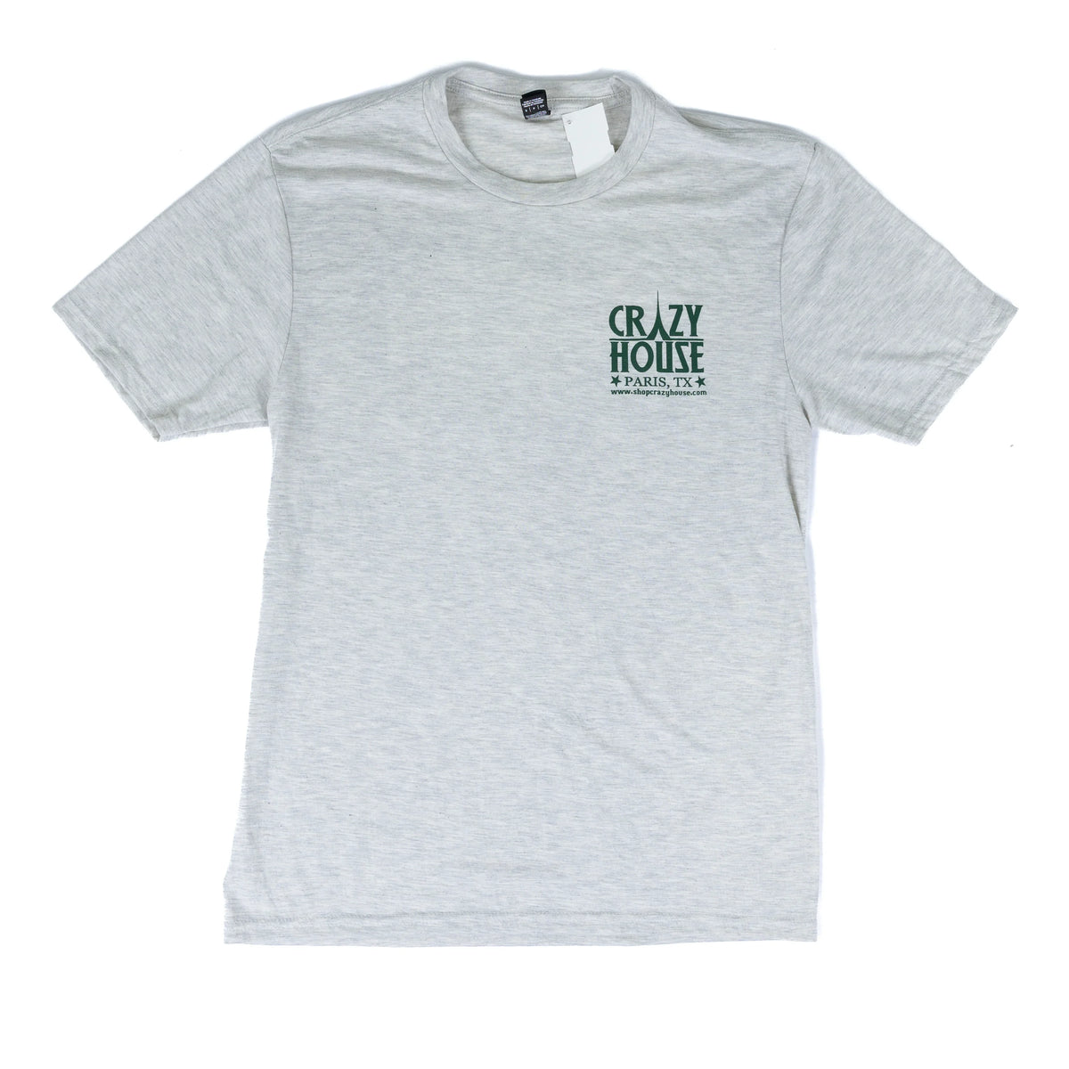 Crazy House Dog and Camo Print Short Sleeve T-shirt