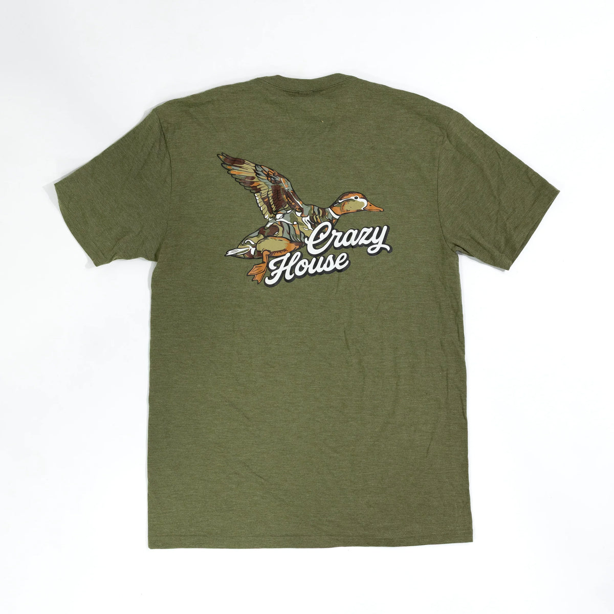 Crazy House Flying Duck T-Shirt