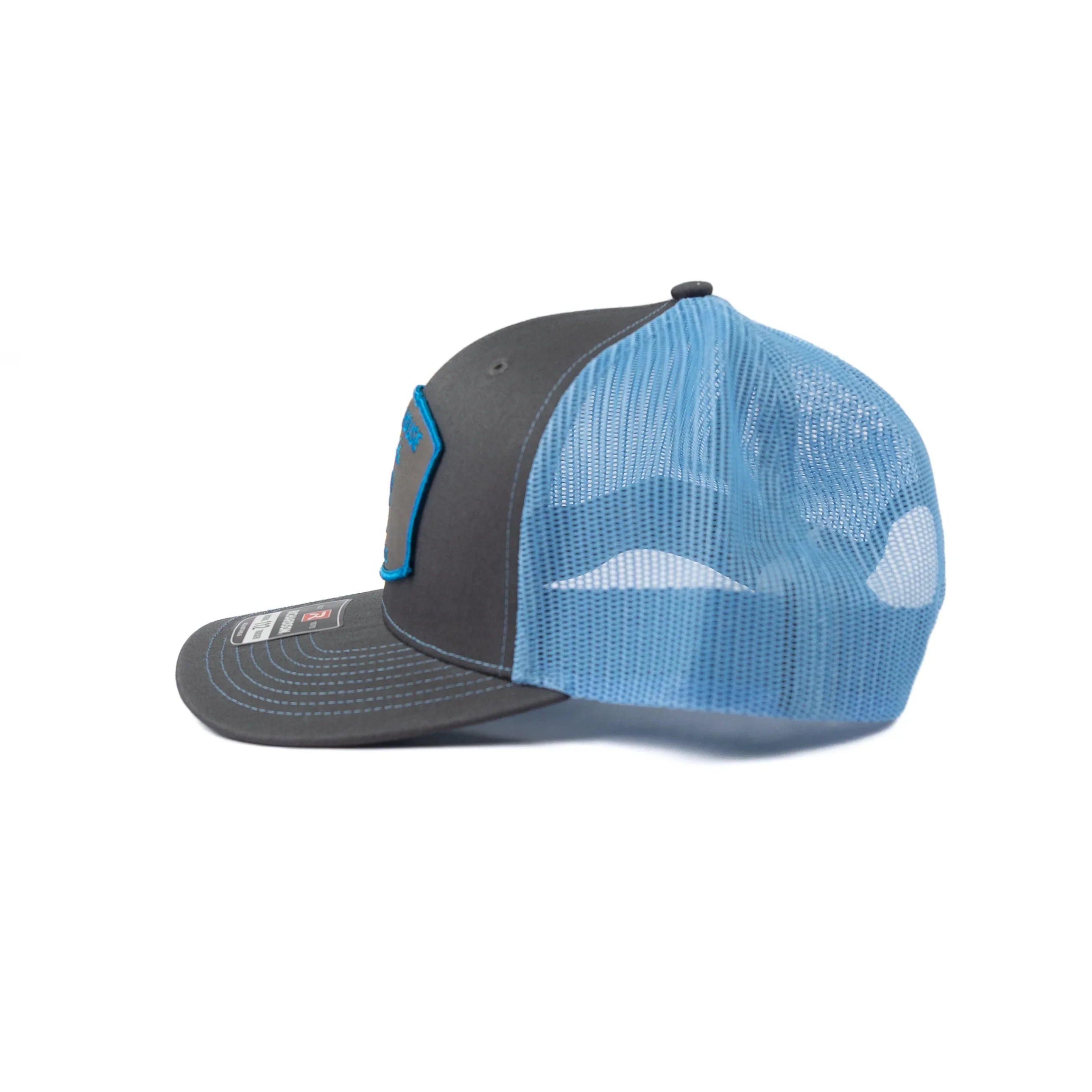 Crazy House Gray and Blue Cap with Jackalope Patch
