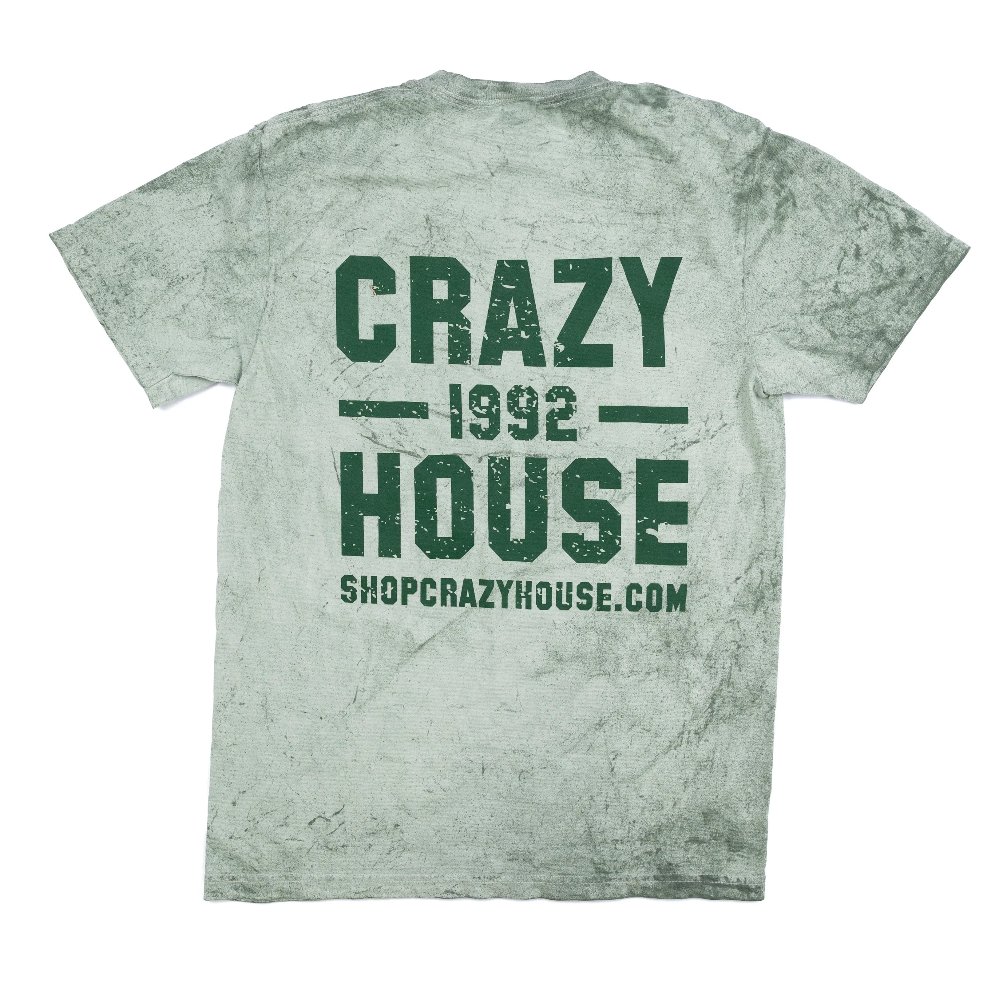 Crazy House Green Tye Dye T-shirt