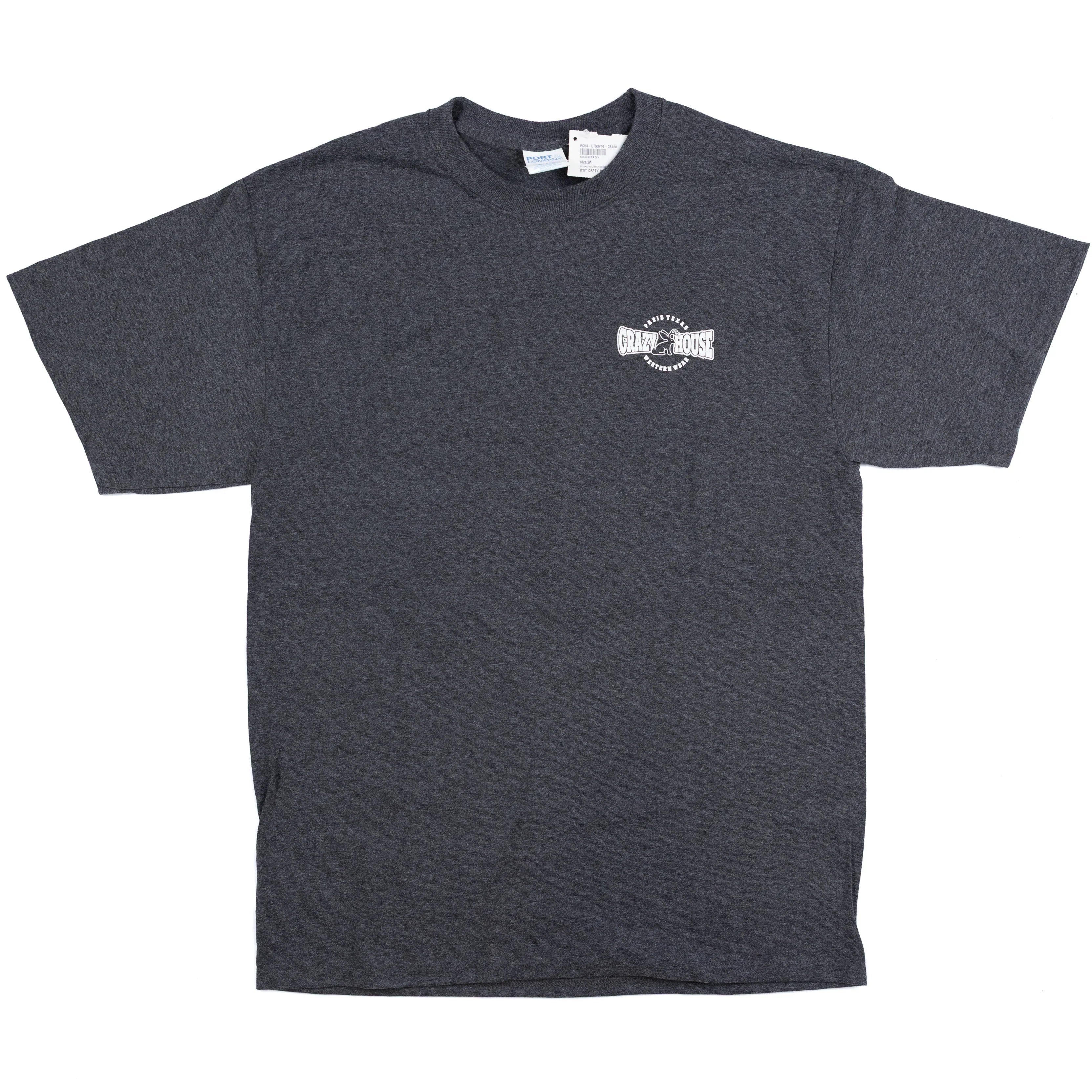 Crazy House Heather Gray Circle Jackalope T-shirt