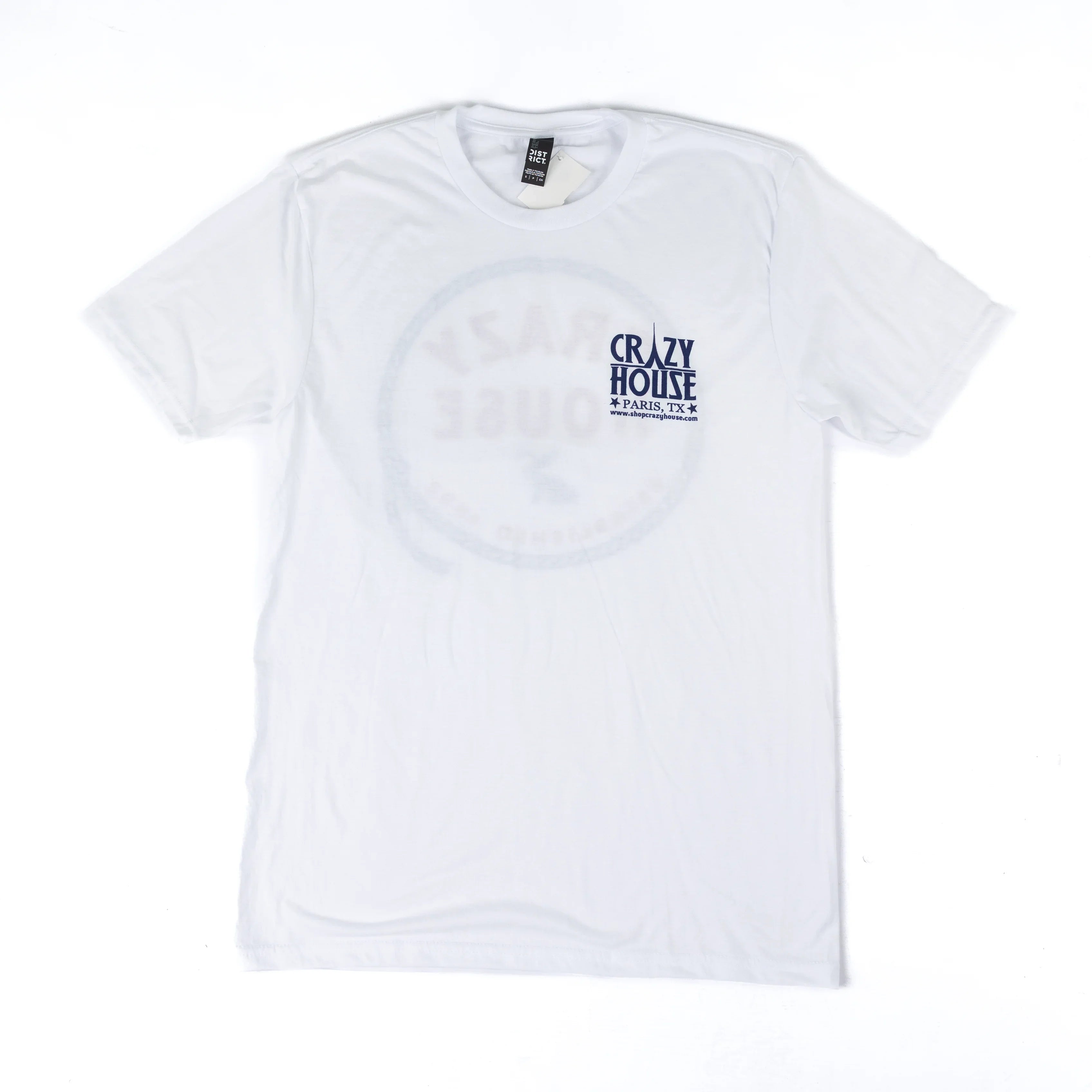 Crazy House Red White and Blue Rope and Jackalope Printed T-shirt