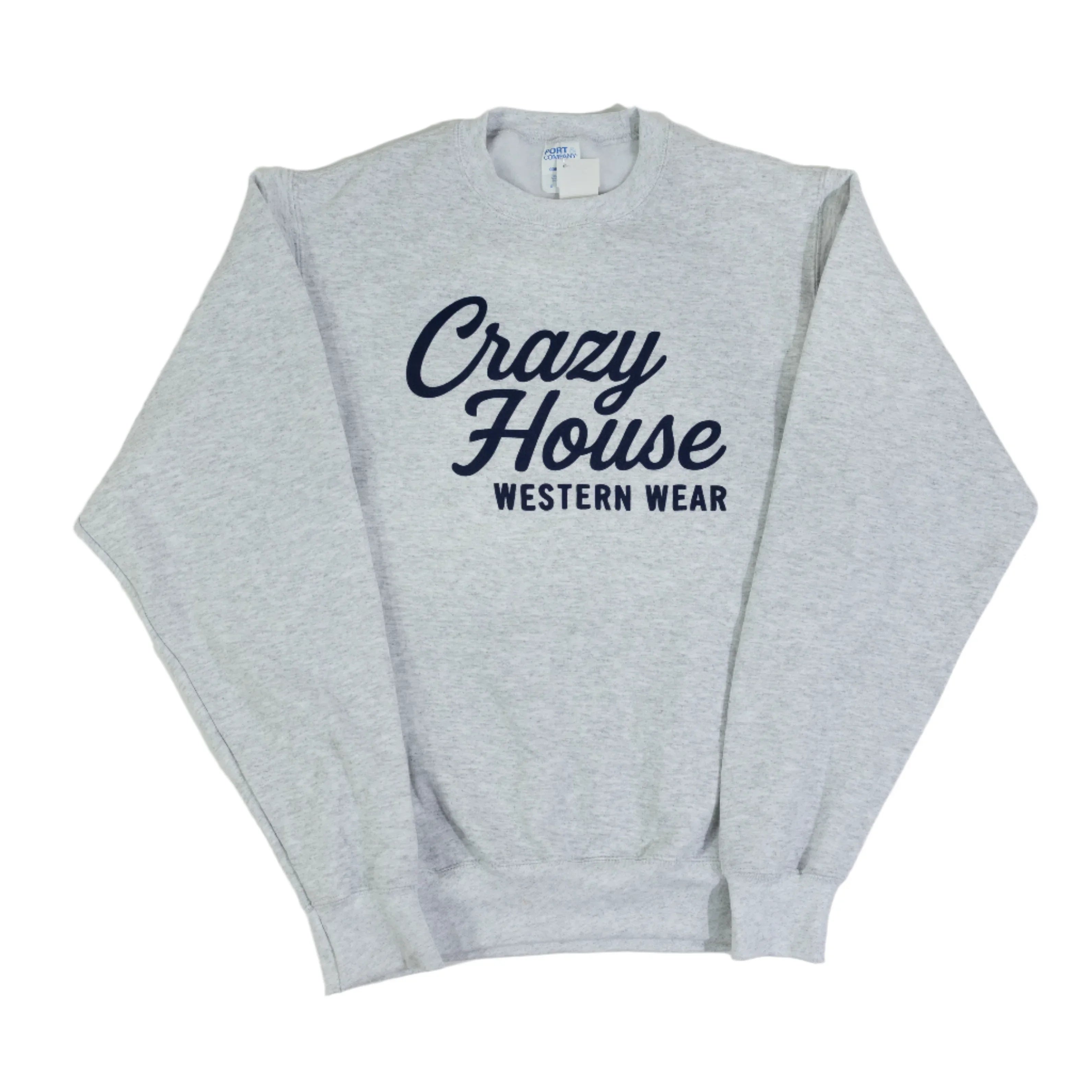 Crazy House Script Crewneck