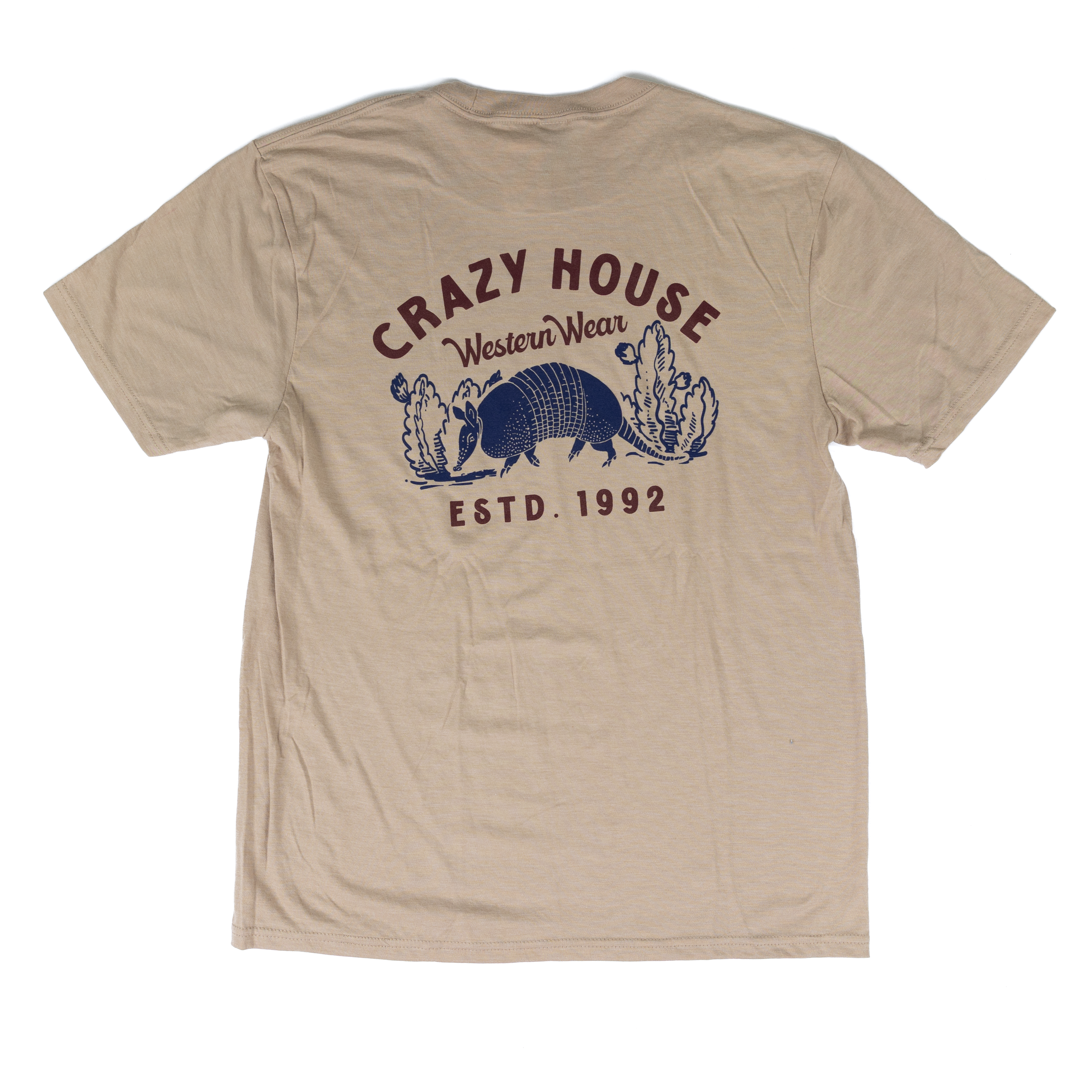 Crazy House Short Sleeve Armadillo T-shirt