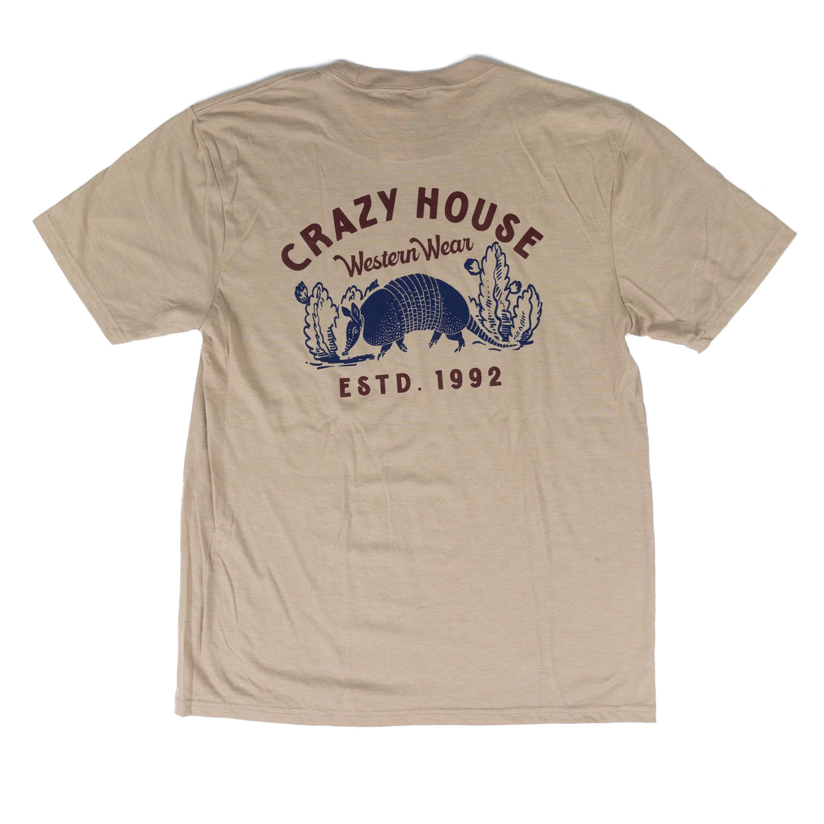 Crazy House Short Sleeve Armadillo T-shirt