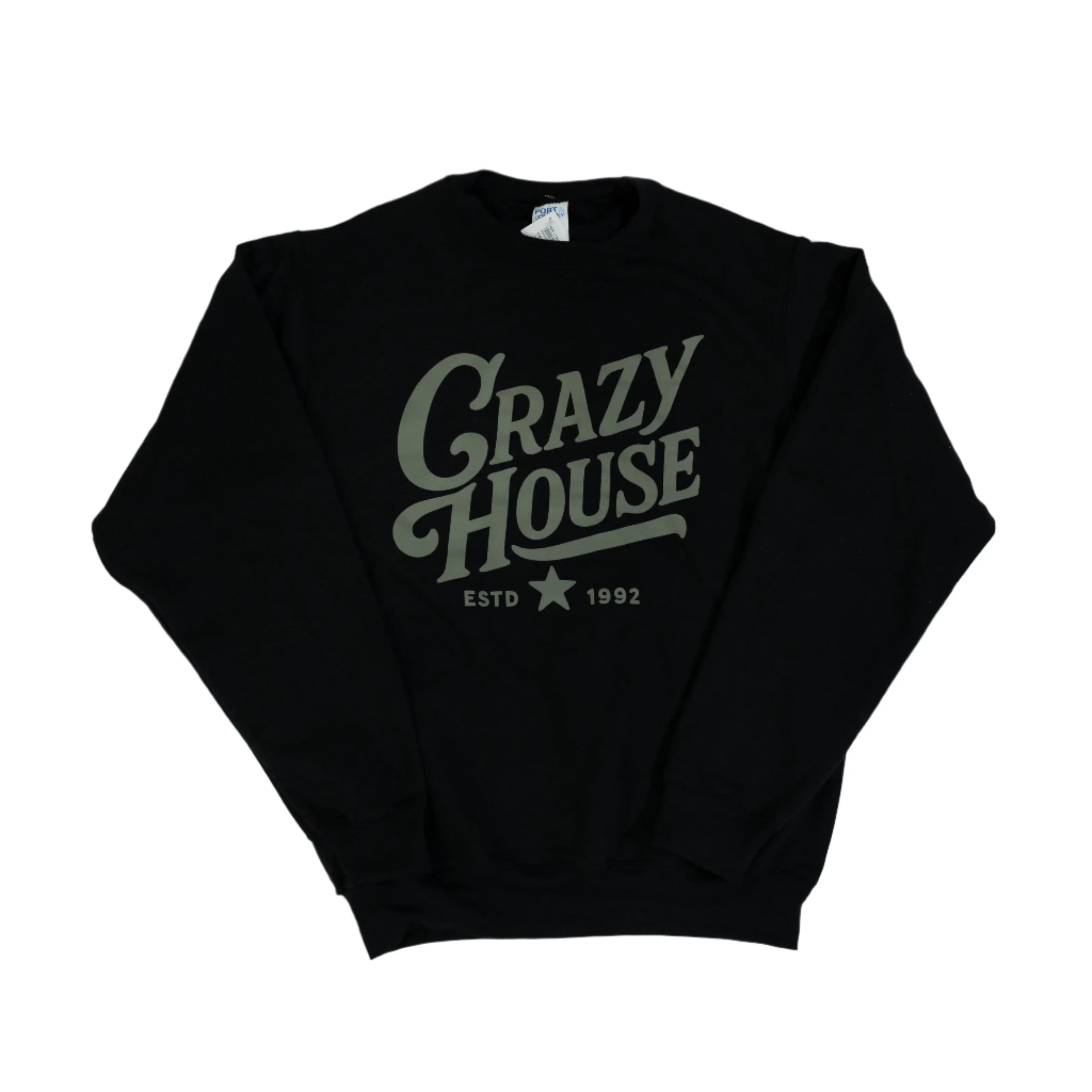 Crazy House Stacked Crewneck