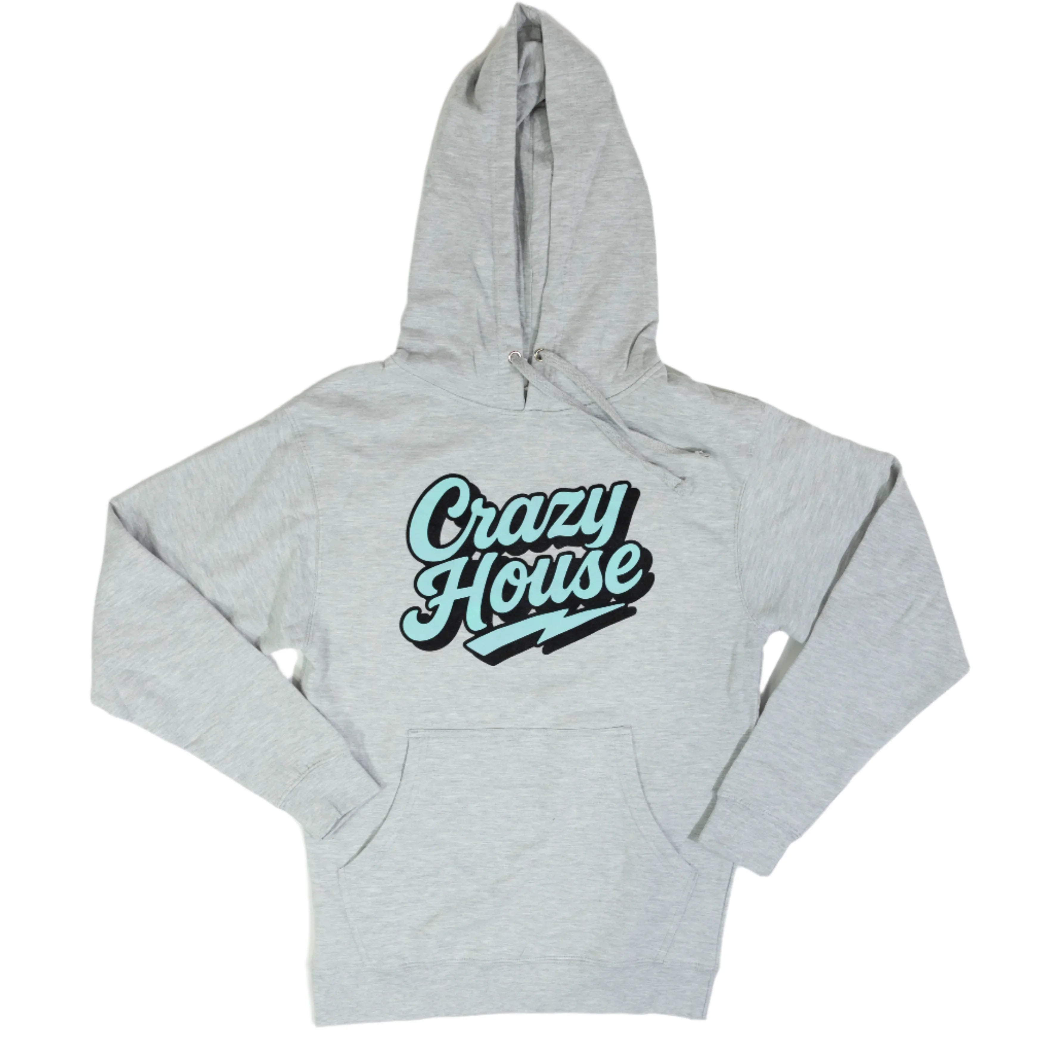 Crazy House Stacked Script Hoodie
