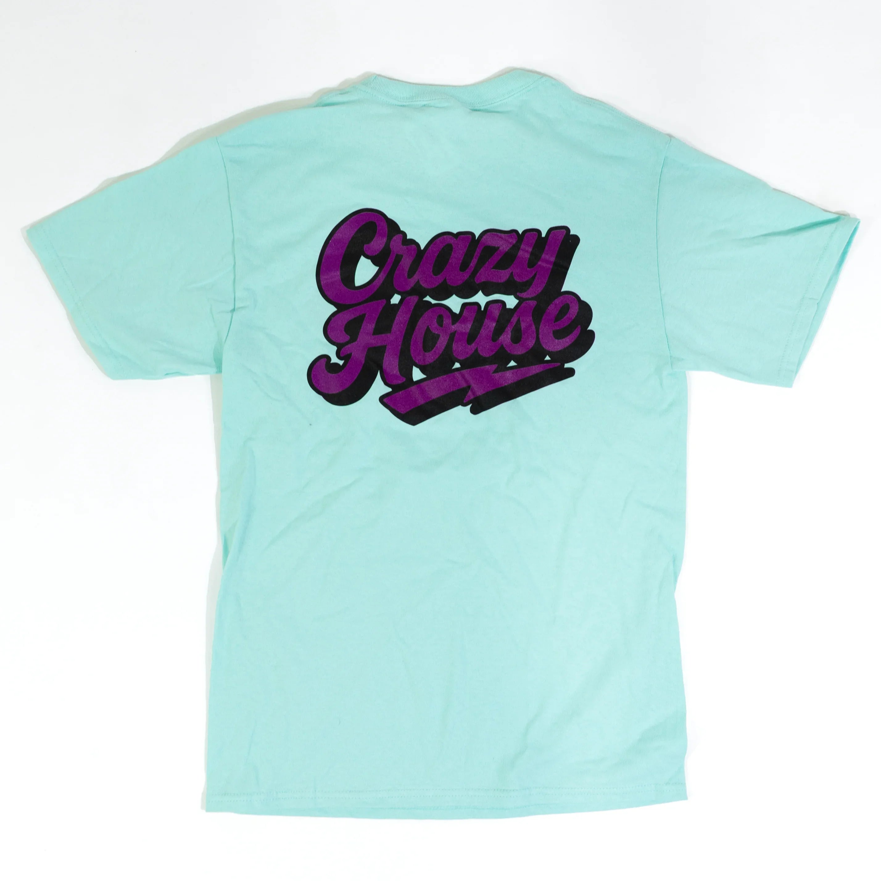 Crazy House Stacked Script T-Shirt
