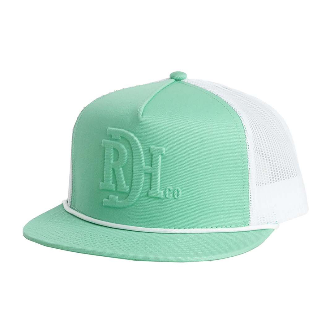 Women's Red Dirt Hat Co Teal/White Cap RDHC-518 - Crazy House Western Wear