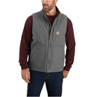 Men's Carhartt Mock-Neck Sherpa-Lined Vest - Loose Fit - Washed Duck 104277-GVL - Crazy House Western Wear