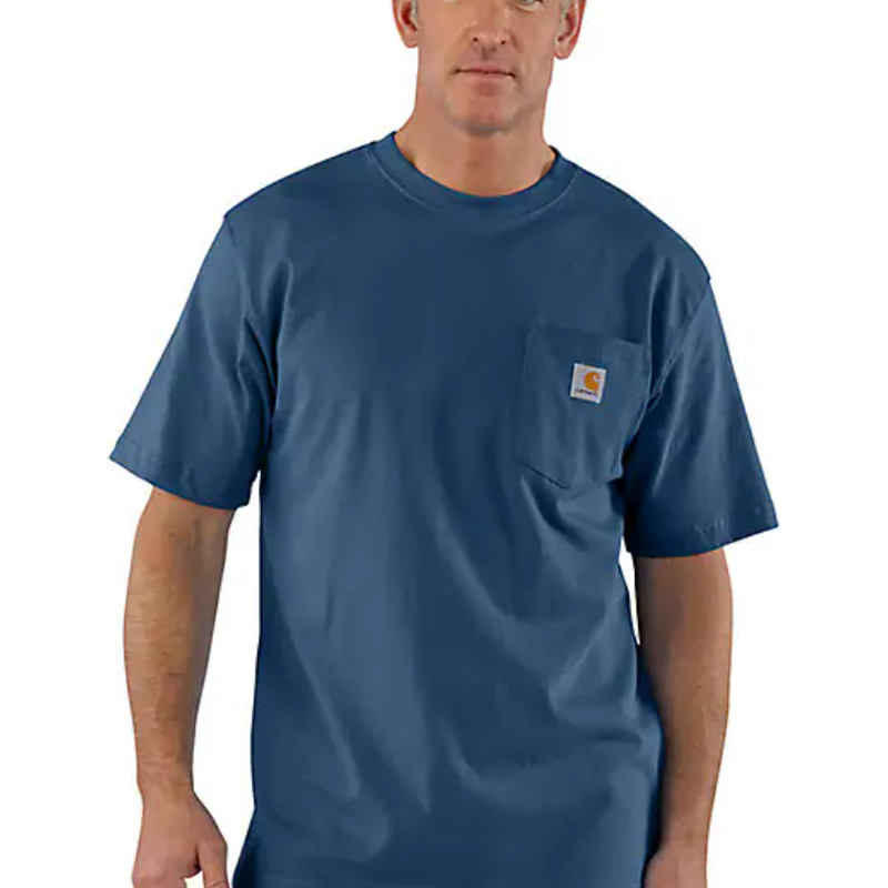 Men's Carhartt Loose Fit One Pocket T-shirt K87-HL3 - Crazy House Western Wear