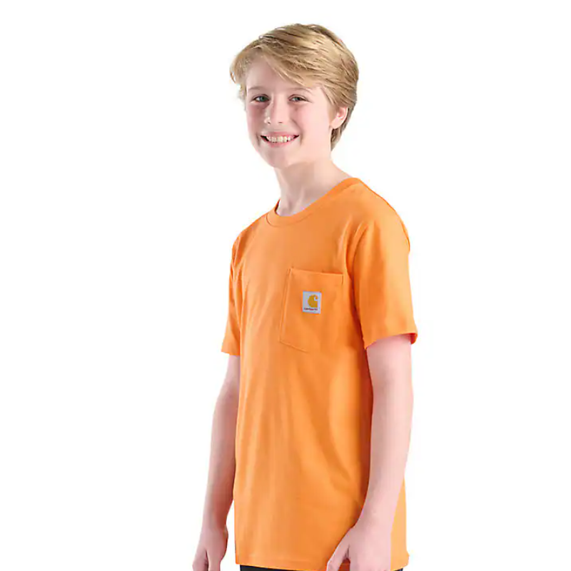 Boy's Carhartt Short Sleeve Deer Pocket T-shirt CA6744-E107