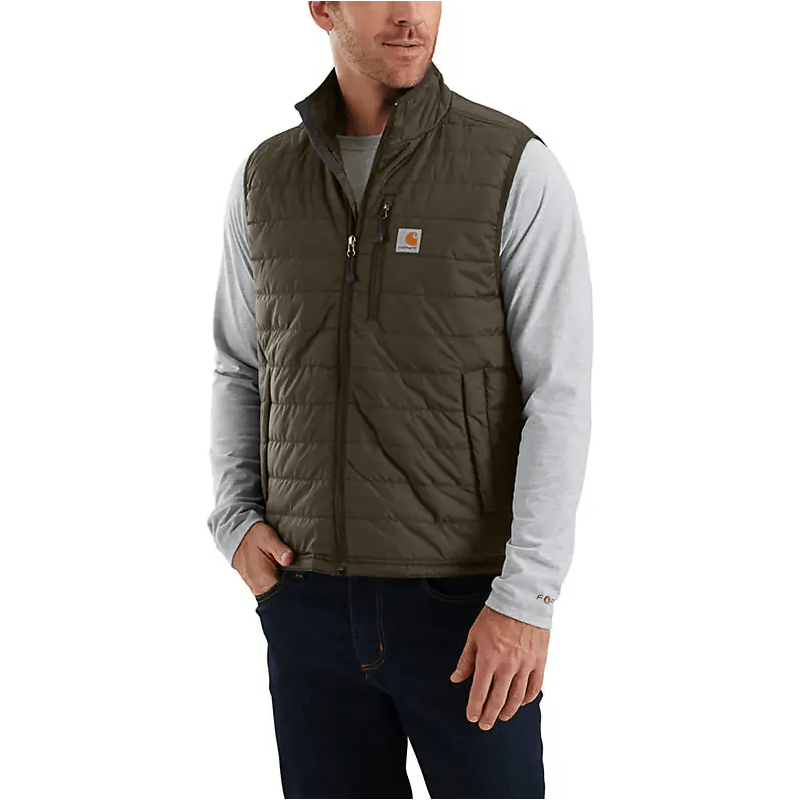 Men's Carhartt Rain Defender® Insulated Vest - Relaxed Fit 102286-MOS - Crazy House Western Wear