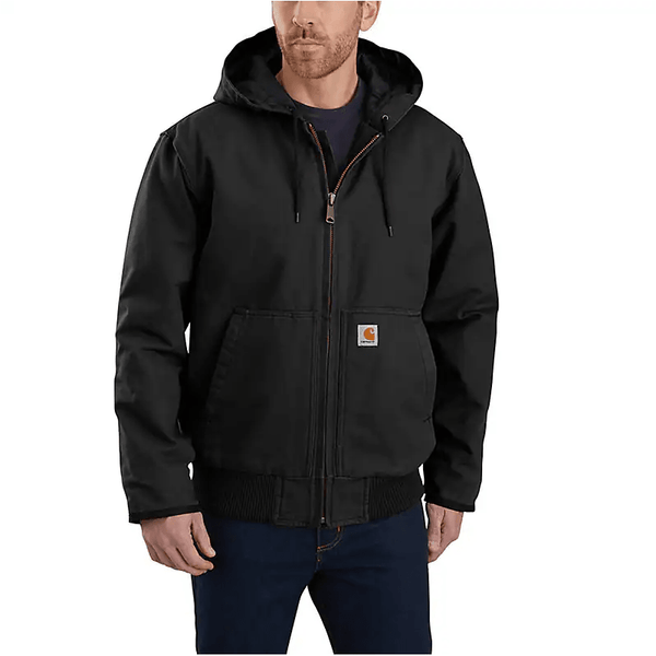 即発送　XL 17SS Carhartt WIP ブラック スカジャン Men's Carhartt Insulated Active Jac - Loose Fit - Washed Duck - 3